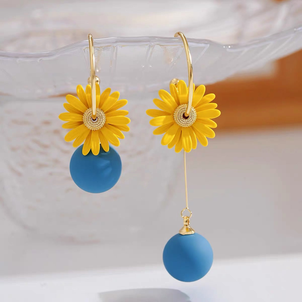 ☀️ Bloom where you shine ✨|Yellow Daisy Earrings