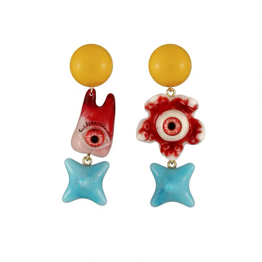 👁️ Gothic Art Statement Earrings set👁️